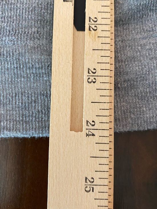 We The Free Free People Gray Zip Shoulder Sweater Top XS Oversized Knit - Picture 8 of 10